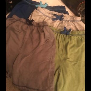 4 pairs of kids PJ shorts
